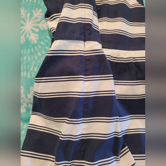 Vineyard Vines splash Stripe peplum top size 6 - Picture 3 of 4